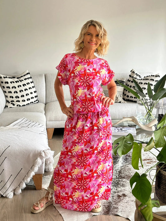 LUCY Maxi Dress-DRESS-Wendy Bashford Designs