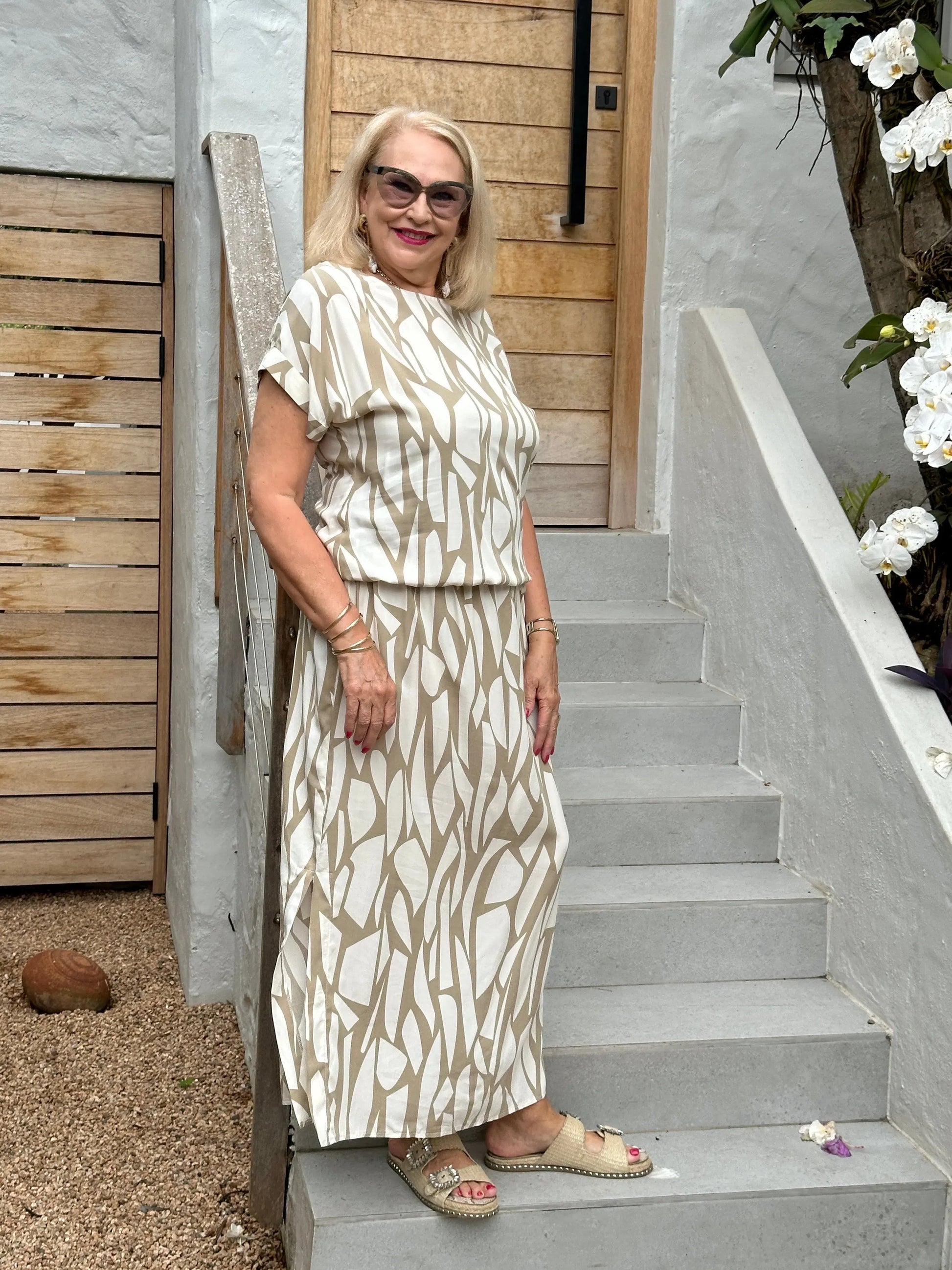 LUCY Maxi Dress-DRESS-Wendy Bashford Designs