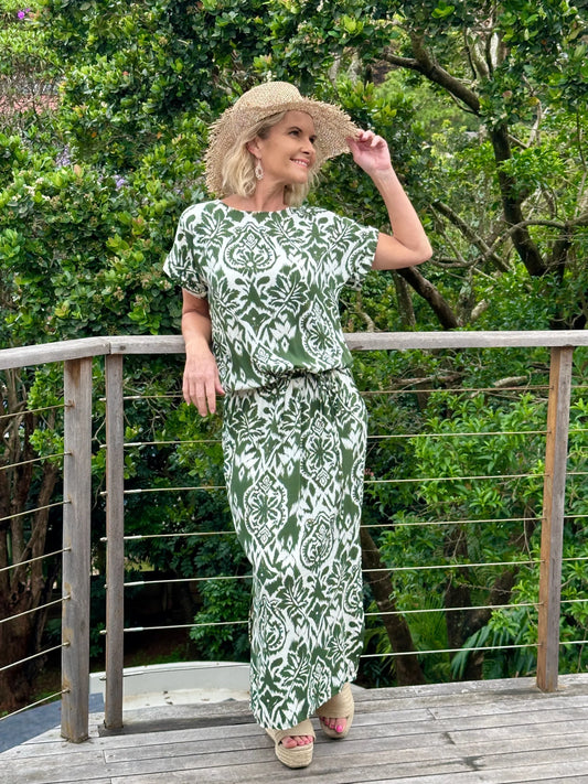 LUCY Maxi Dress-DRESS-Wendy Bashford Designs