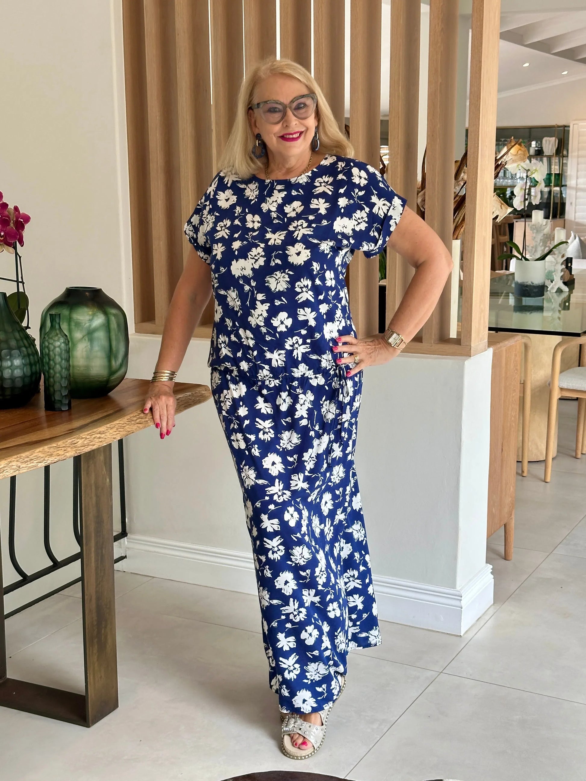 LUCY Maxi Dress-DRESS-Wendy Bashford Designs