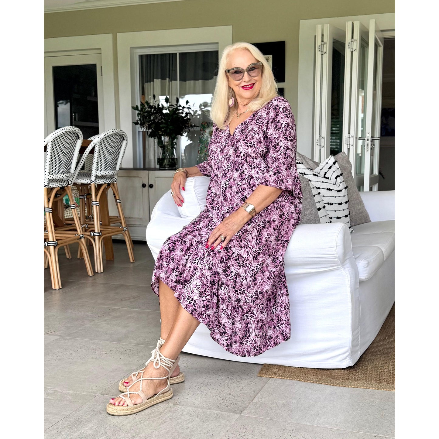 RACHEL Maxi Dress-DRESS-Wendy Bashford Designs