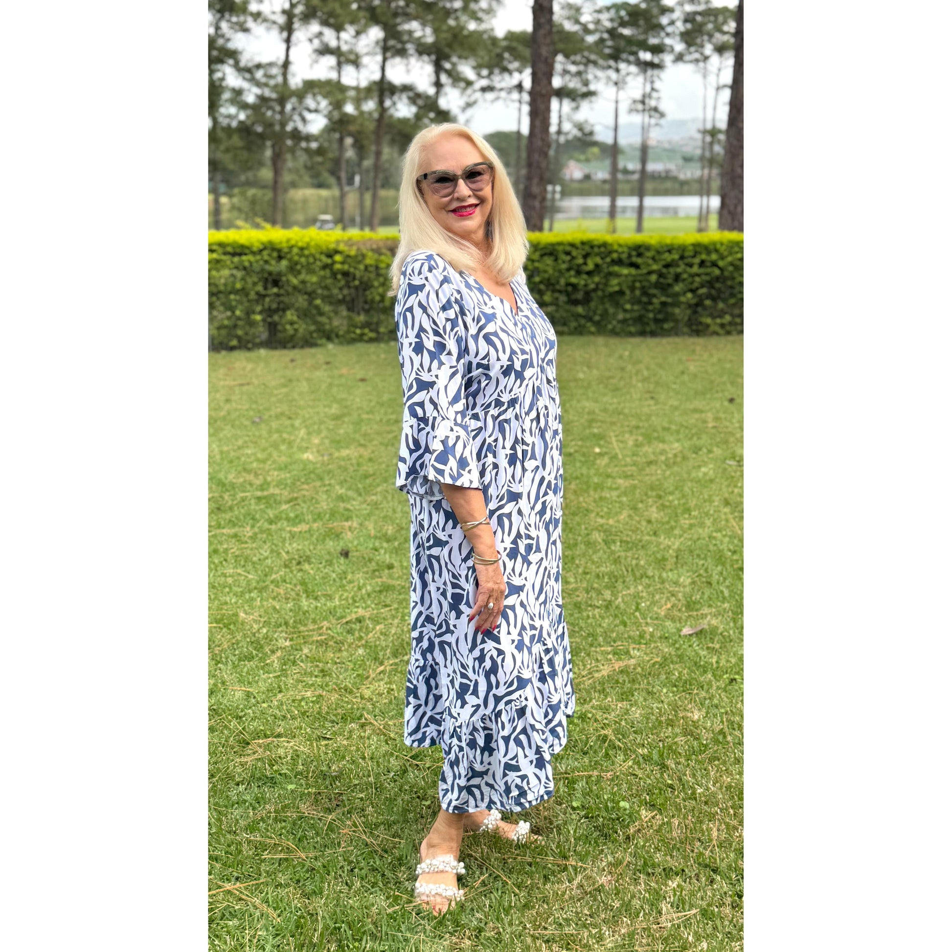 RACHEL Maxi Dress-DRESS-Wendy Bashford Designs