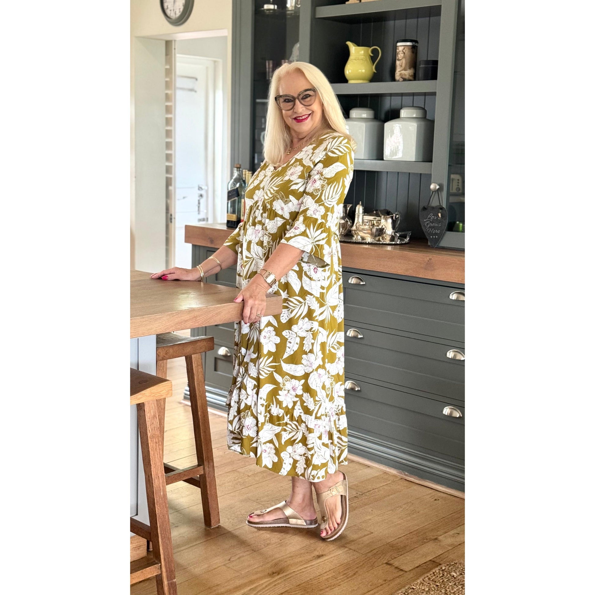 RACHEL Maxi Dress-DRESS-Wendy Bashford Designs