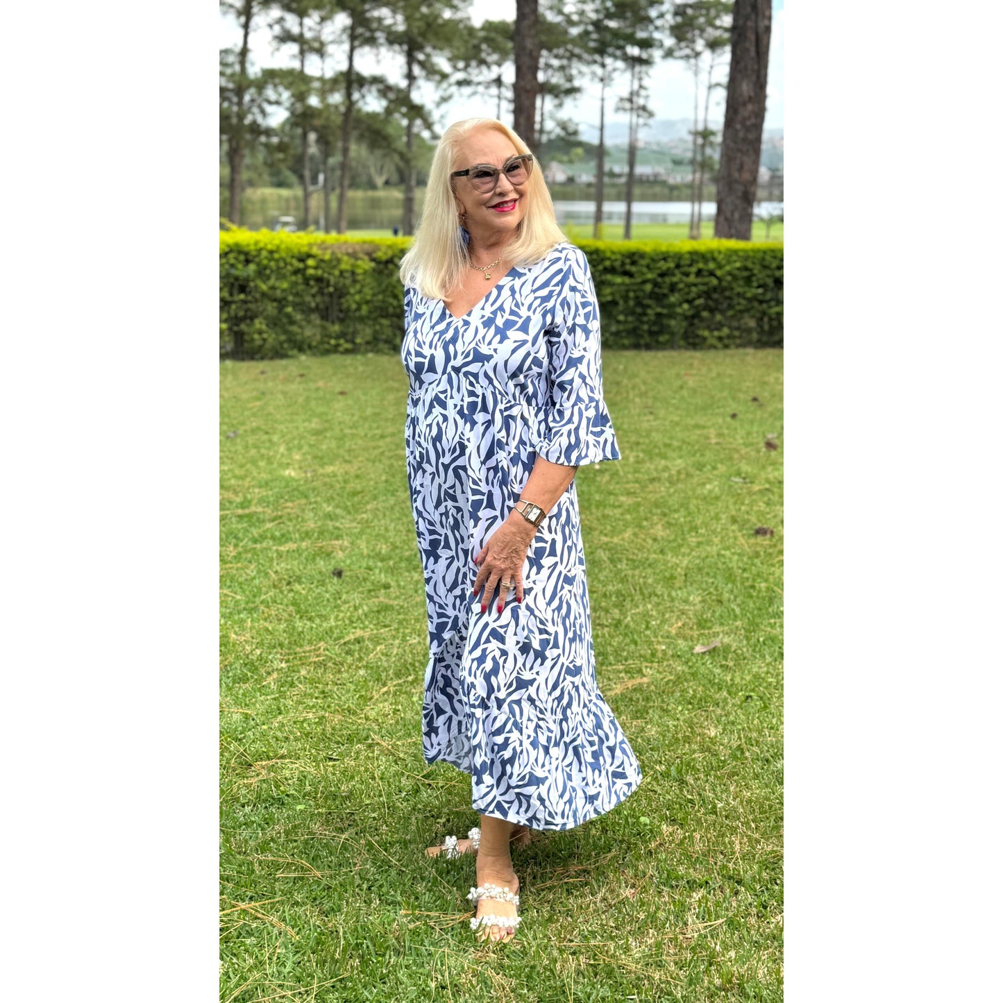 RACHEL Maxi Dress-DRESS-Wendy Bashford Designs