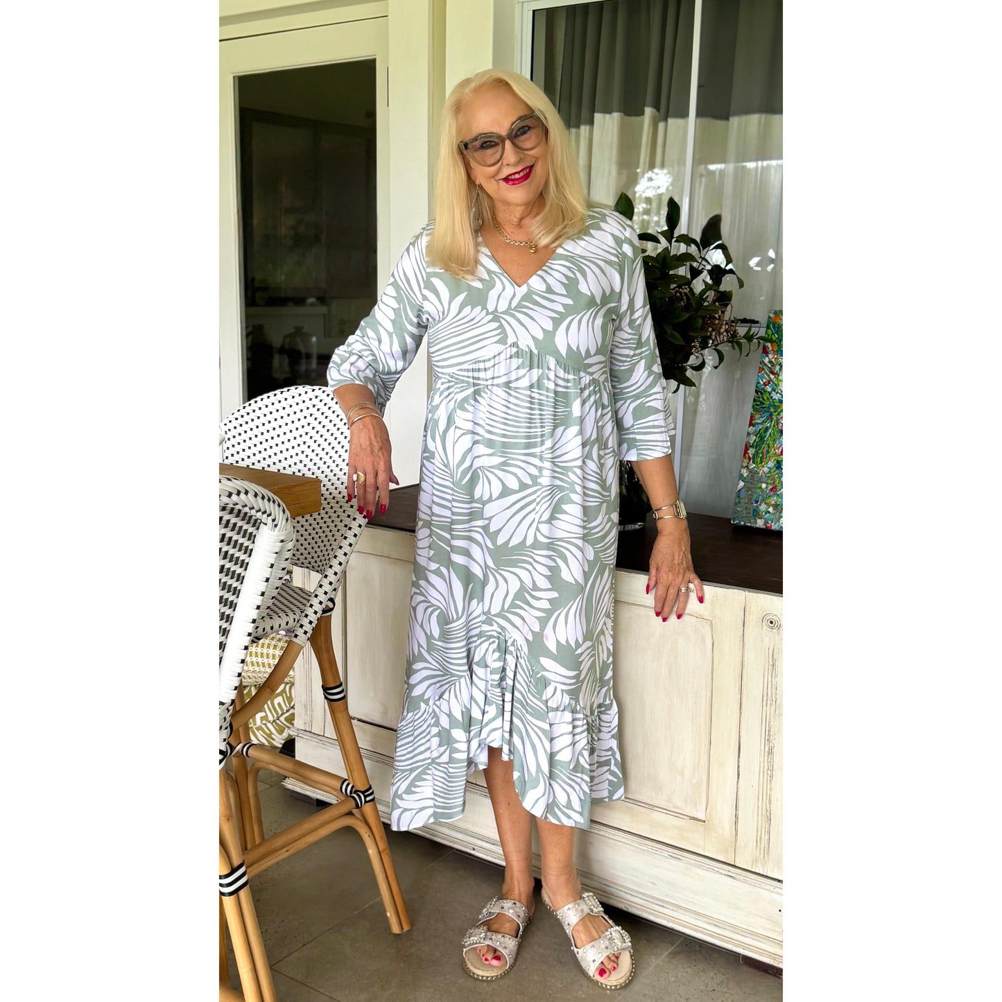 RACHEL Maxi Dress-DRESS-Wendy Bashford Designs