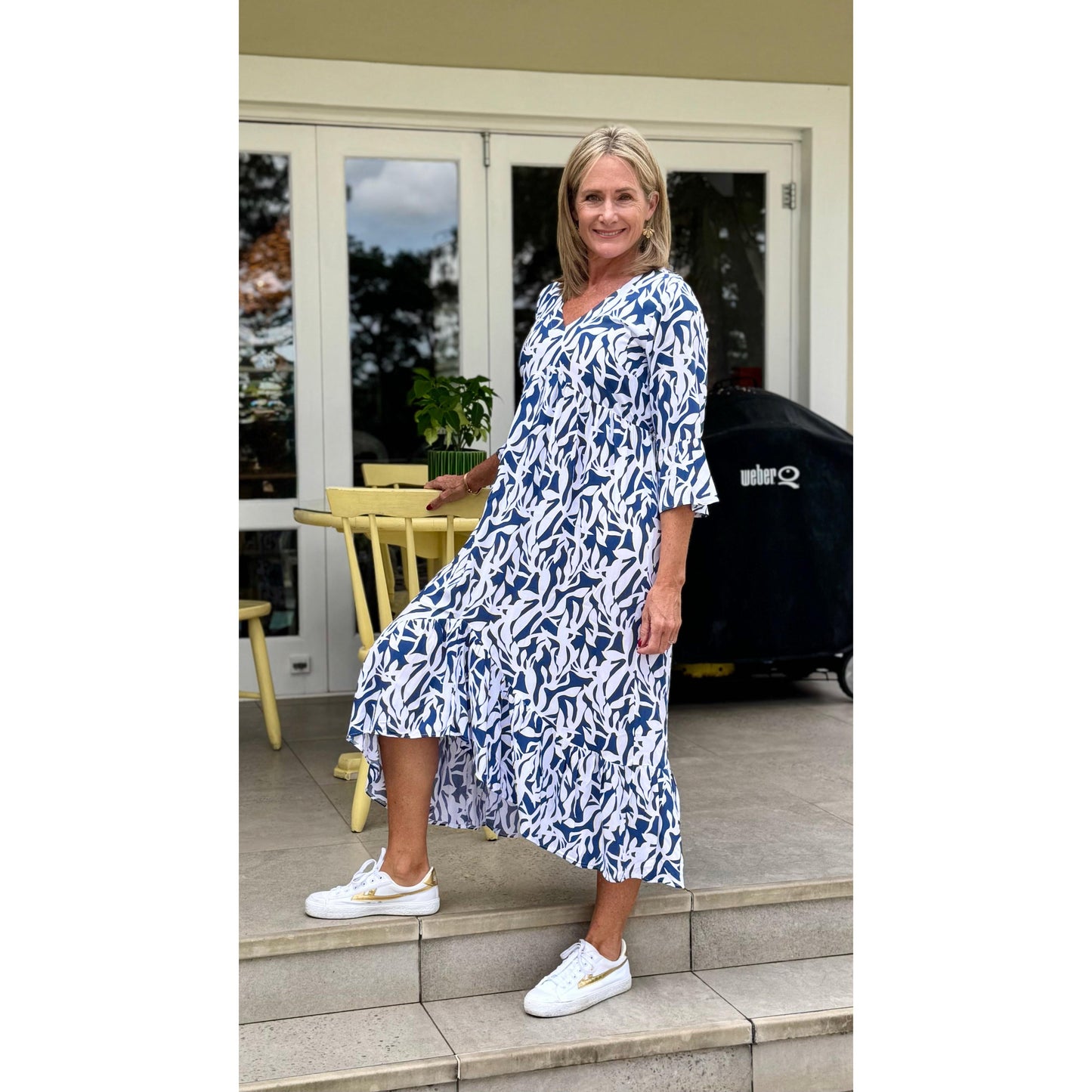 RACHEL Maxi Dress-DRESS-Wendy Bashford Designs