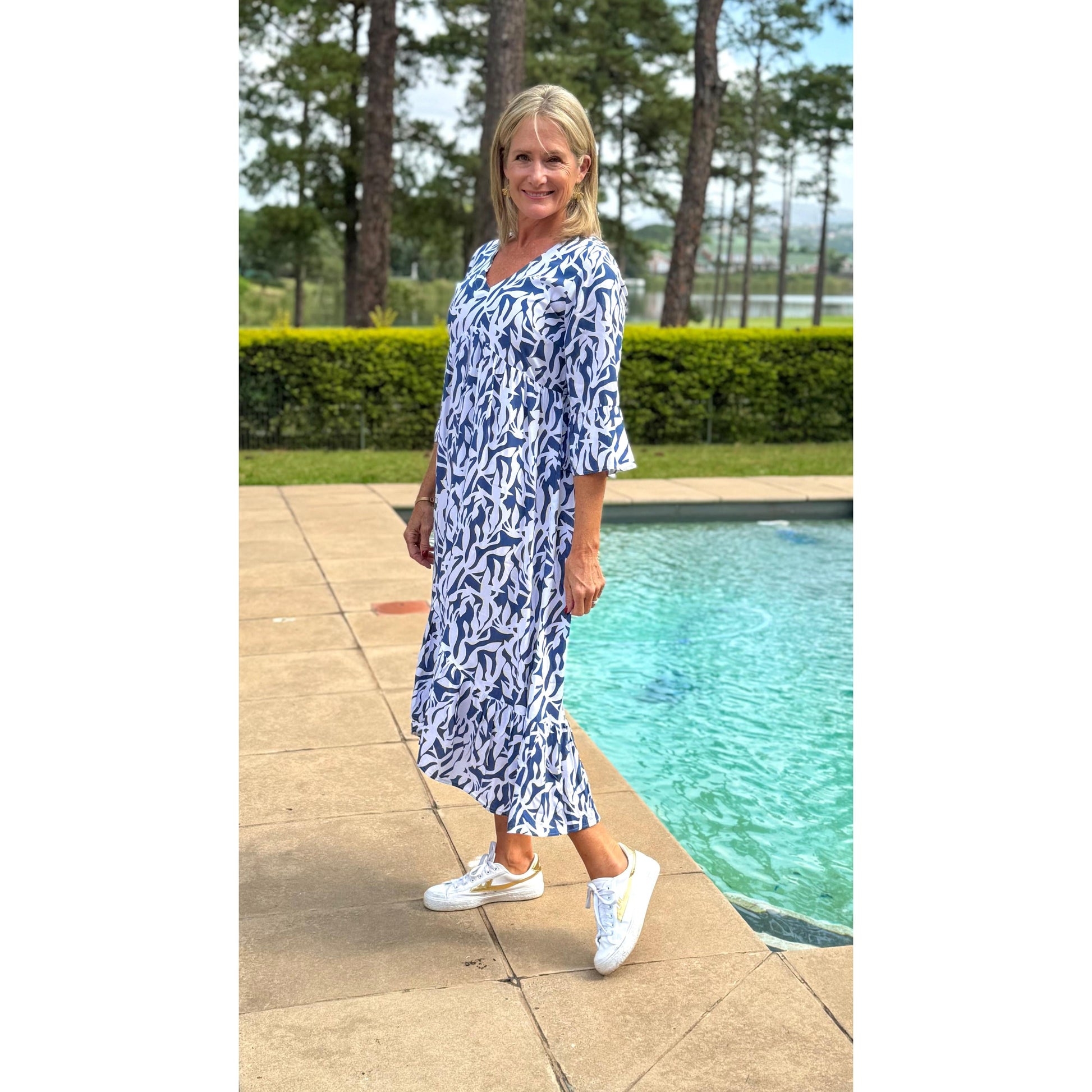 RACHEL Maxi Dress-DRESS-Wendy Bashford Designs