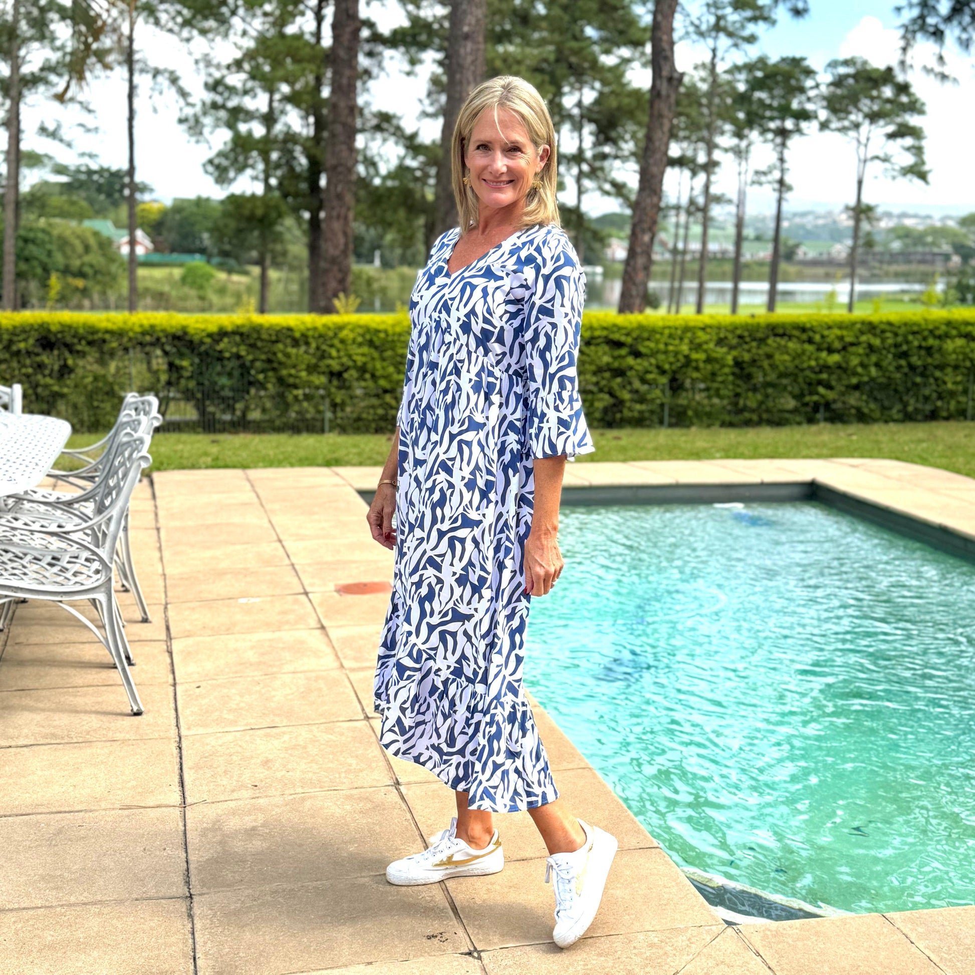 RACHEL Maxi Dress-DRESS-Wendy Bashford Designs