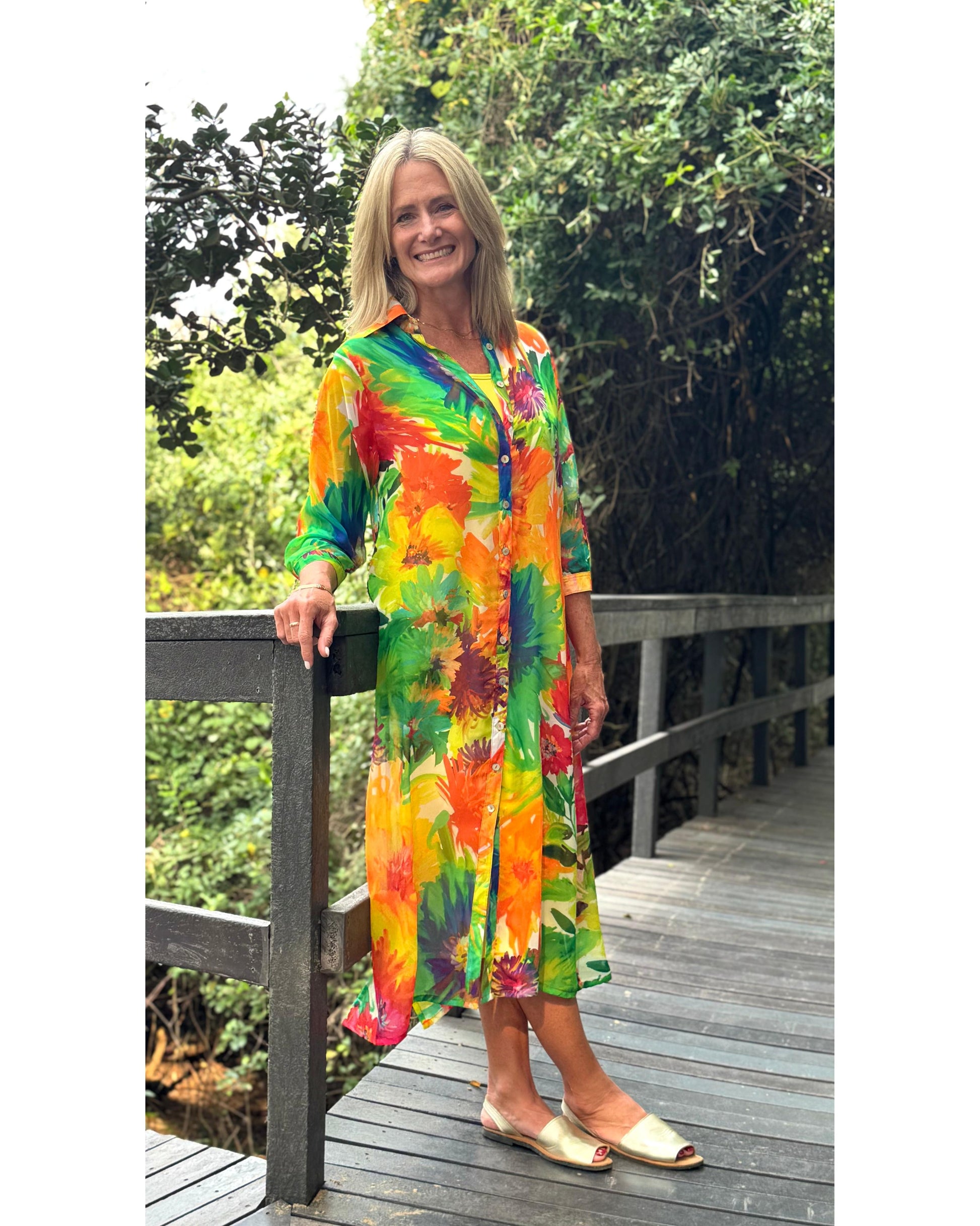 ROXI Maxi Dress-DRESS-Wendy Bashford Designs