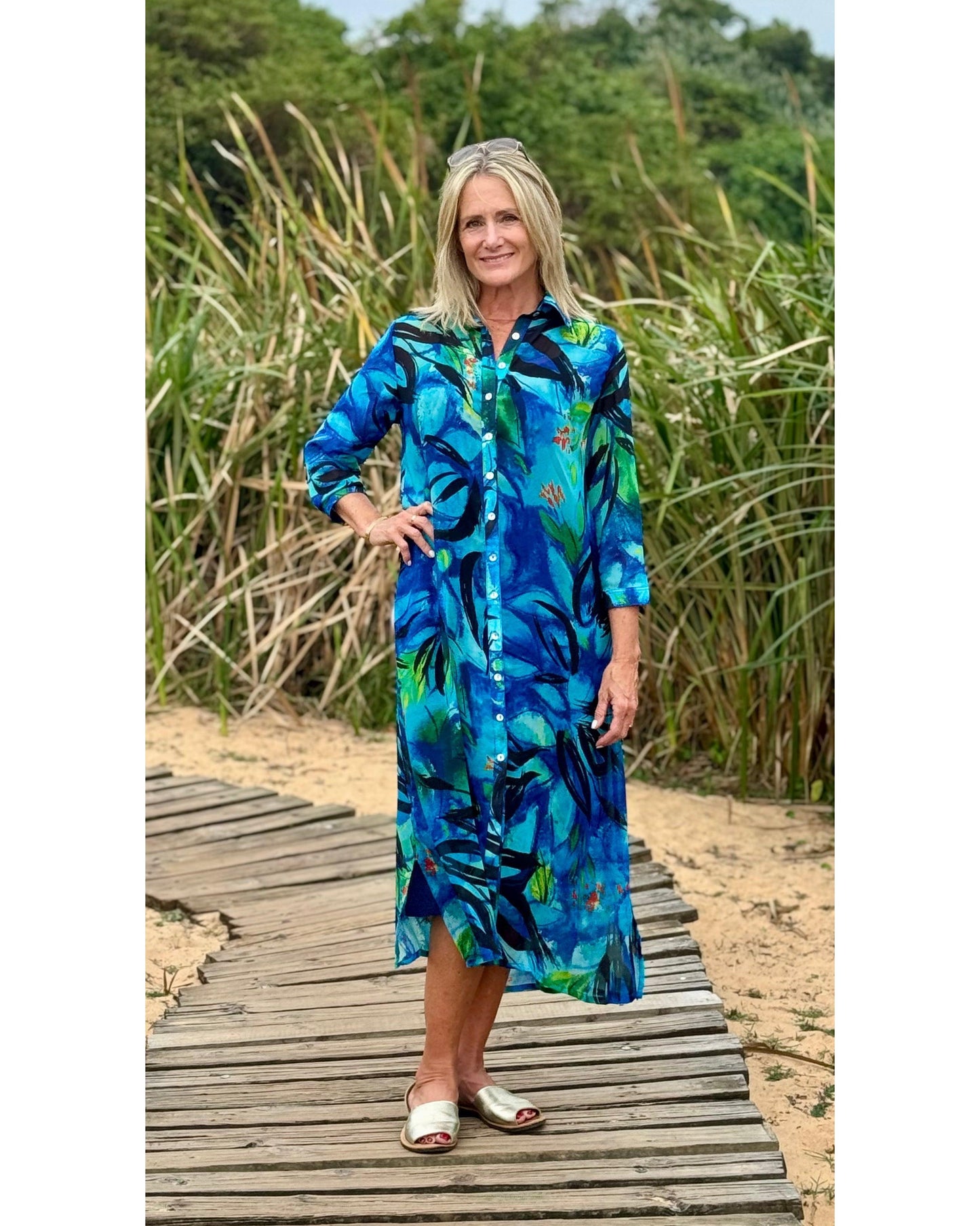 ROXI Maxi Dress-DRESS-Wendy Bashford Designs