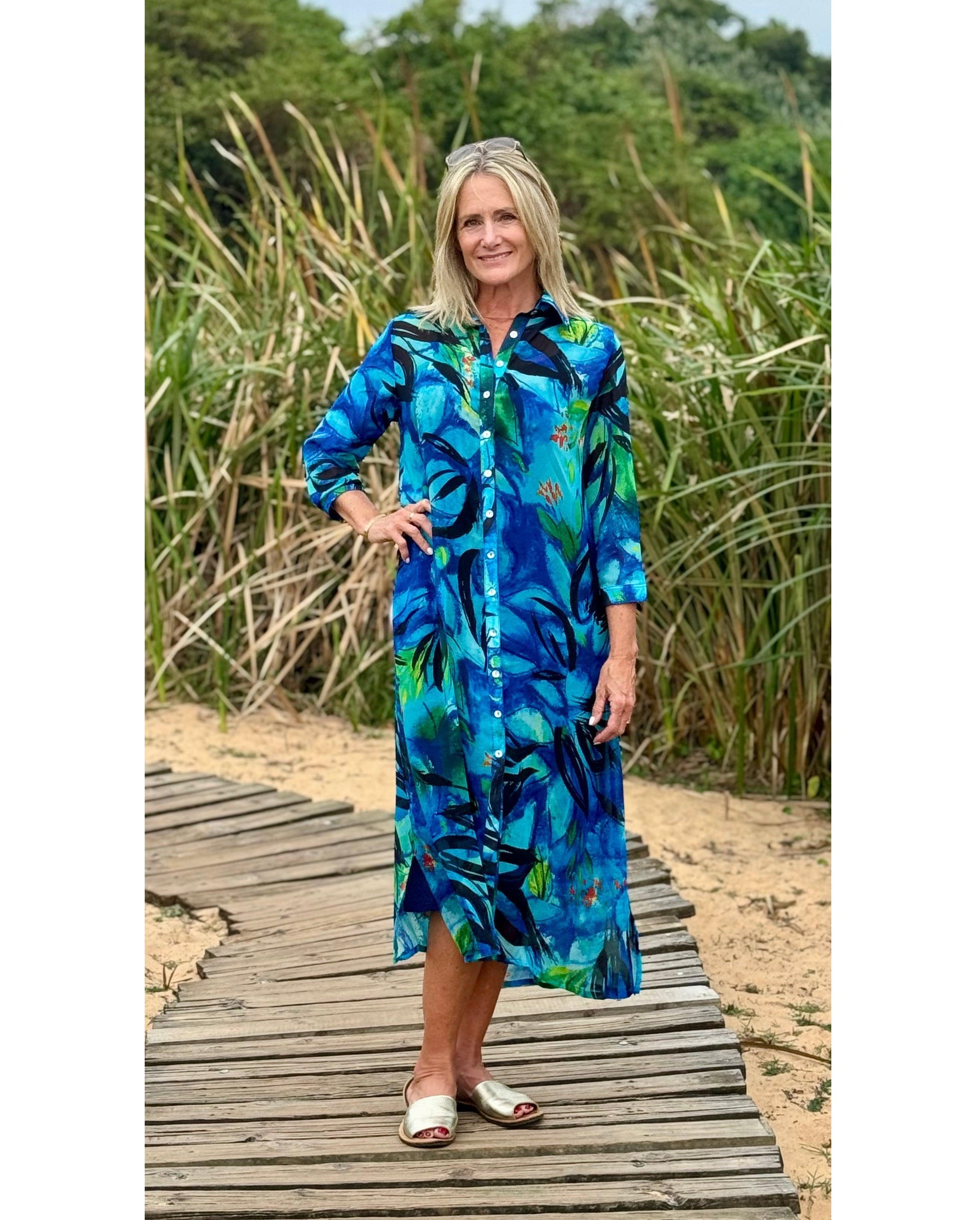 ROXI Maxi Dress-DRESS-Wendy Bashford Designs