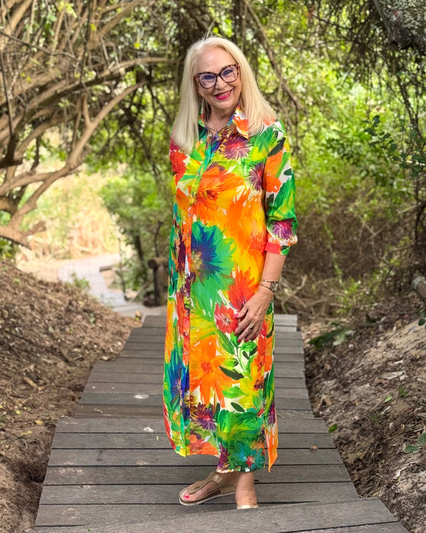 ROXI Maxi Dress-DRESS-Wendy Bashford Designs