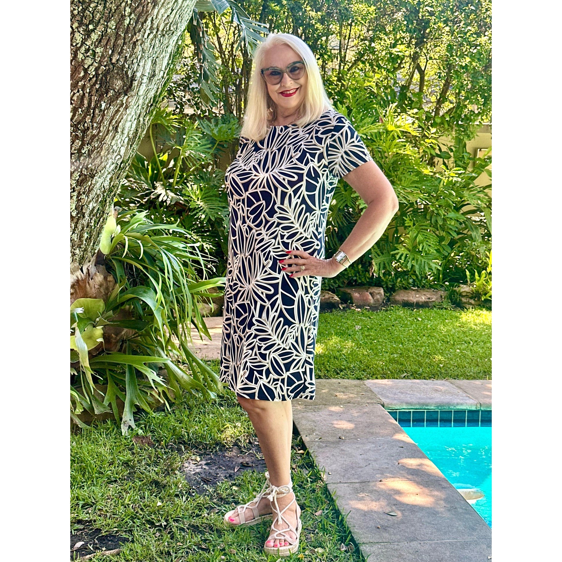 SARAH Short Dress-DRESS-Wendy Bashford Designs