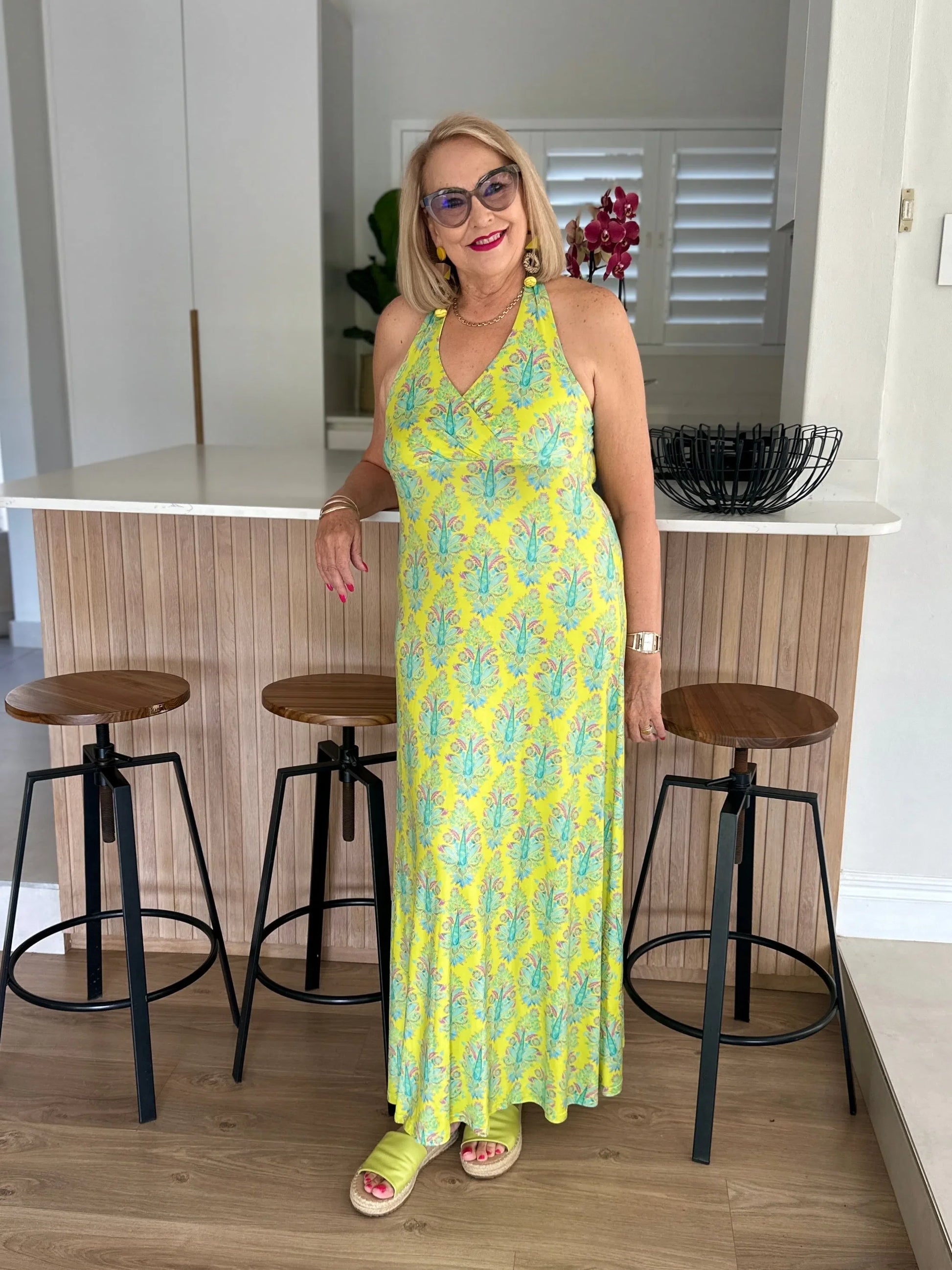 SHAIZE Maxi Dress-DRESS-Wendy Bashford Designs