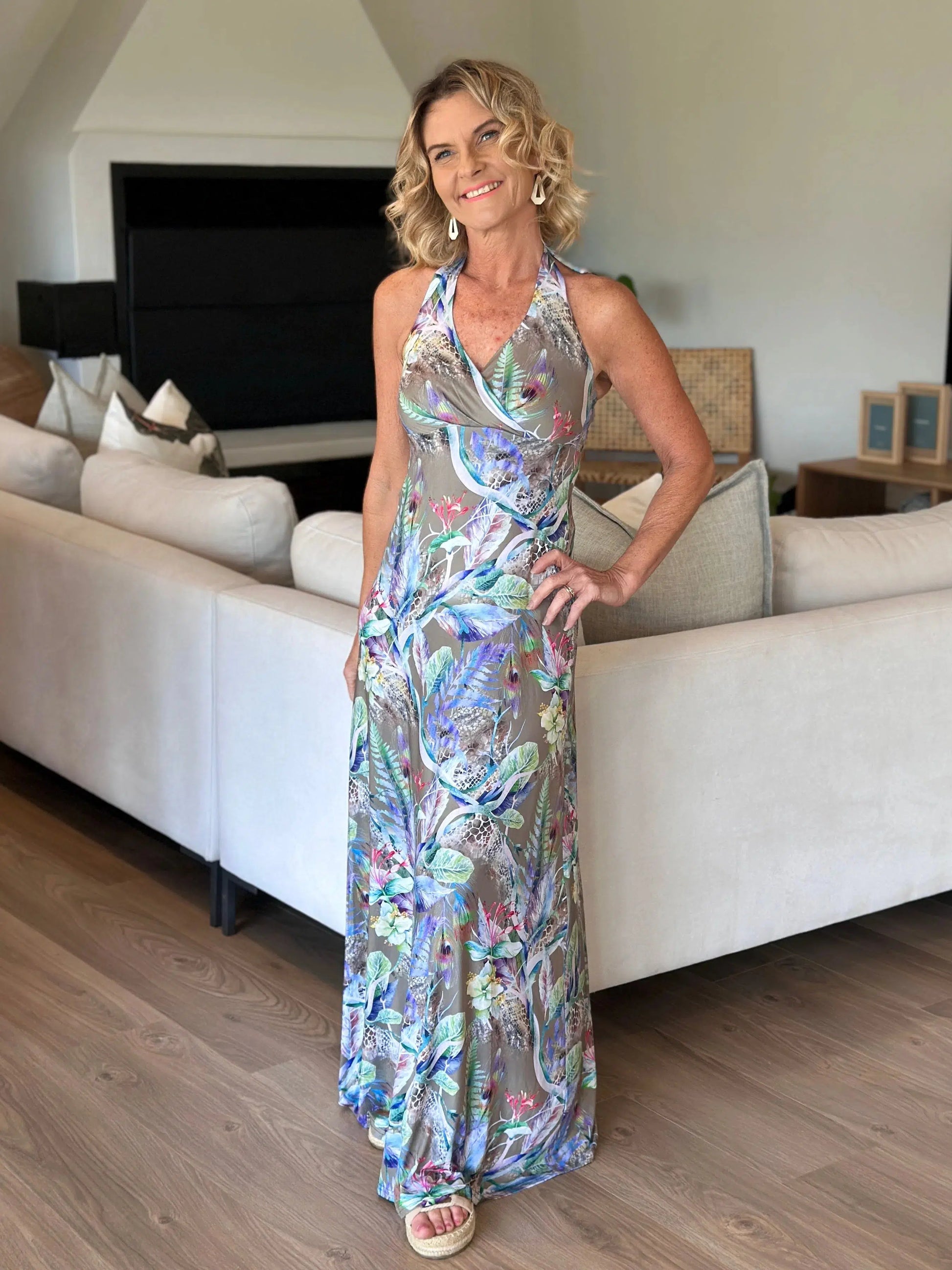 SHAIZE Maxi Dress-DRESS-Wendy Bashford Designs