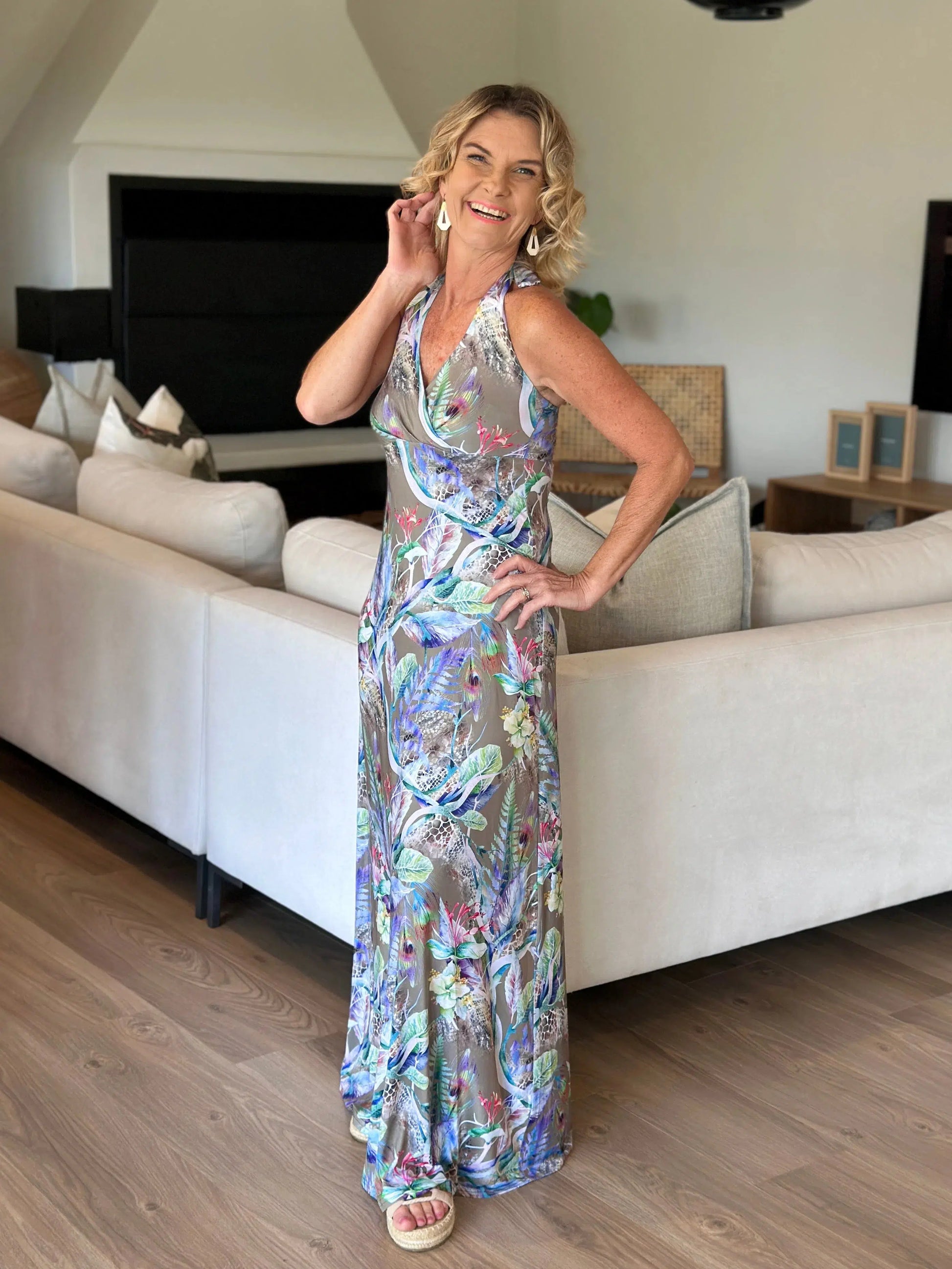 SHAIZE Maxi Dress-DRESS-Wendy Bashford Designs