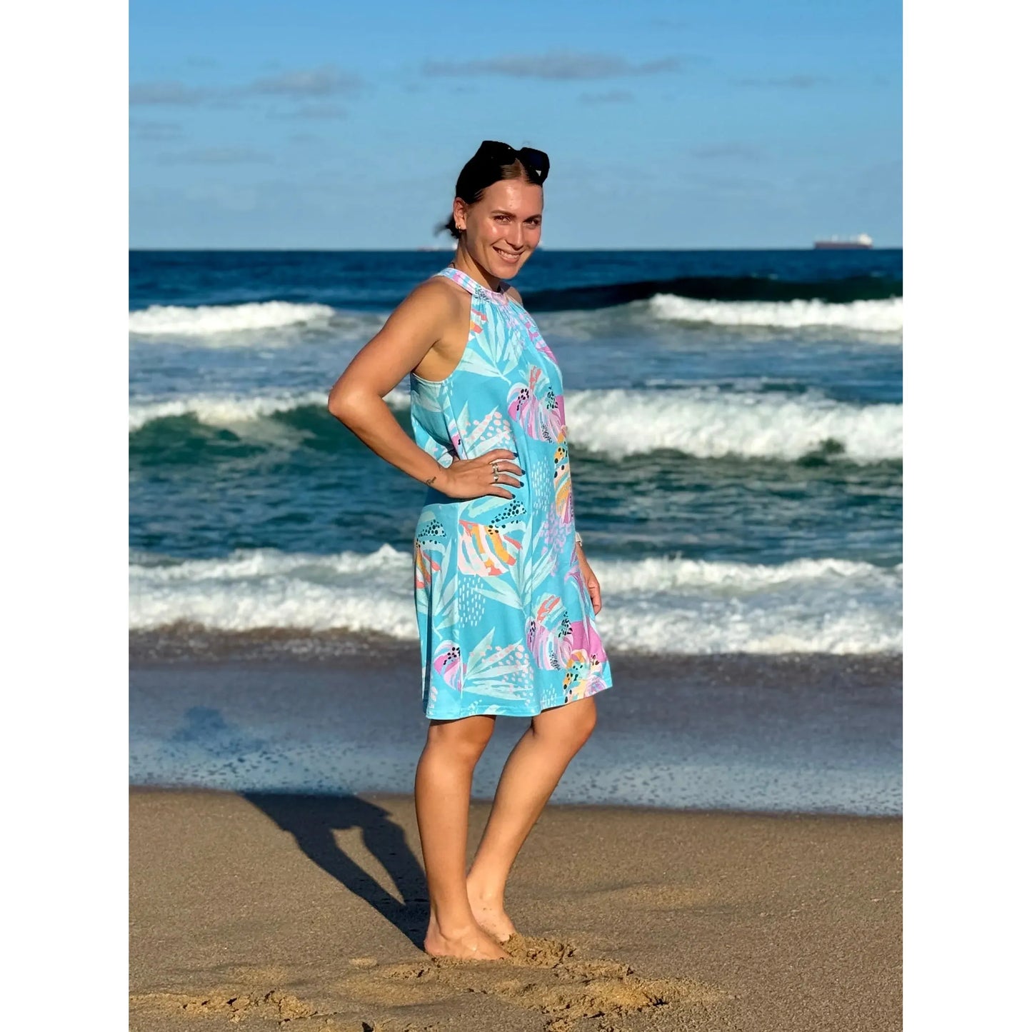 SHONEL Short Dress-DRESS-Wendy Bashford Designs