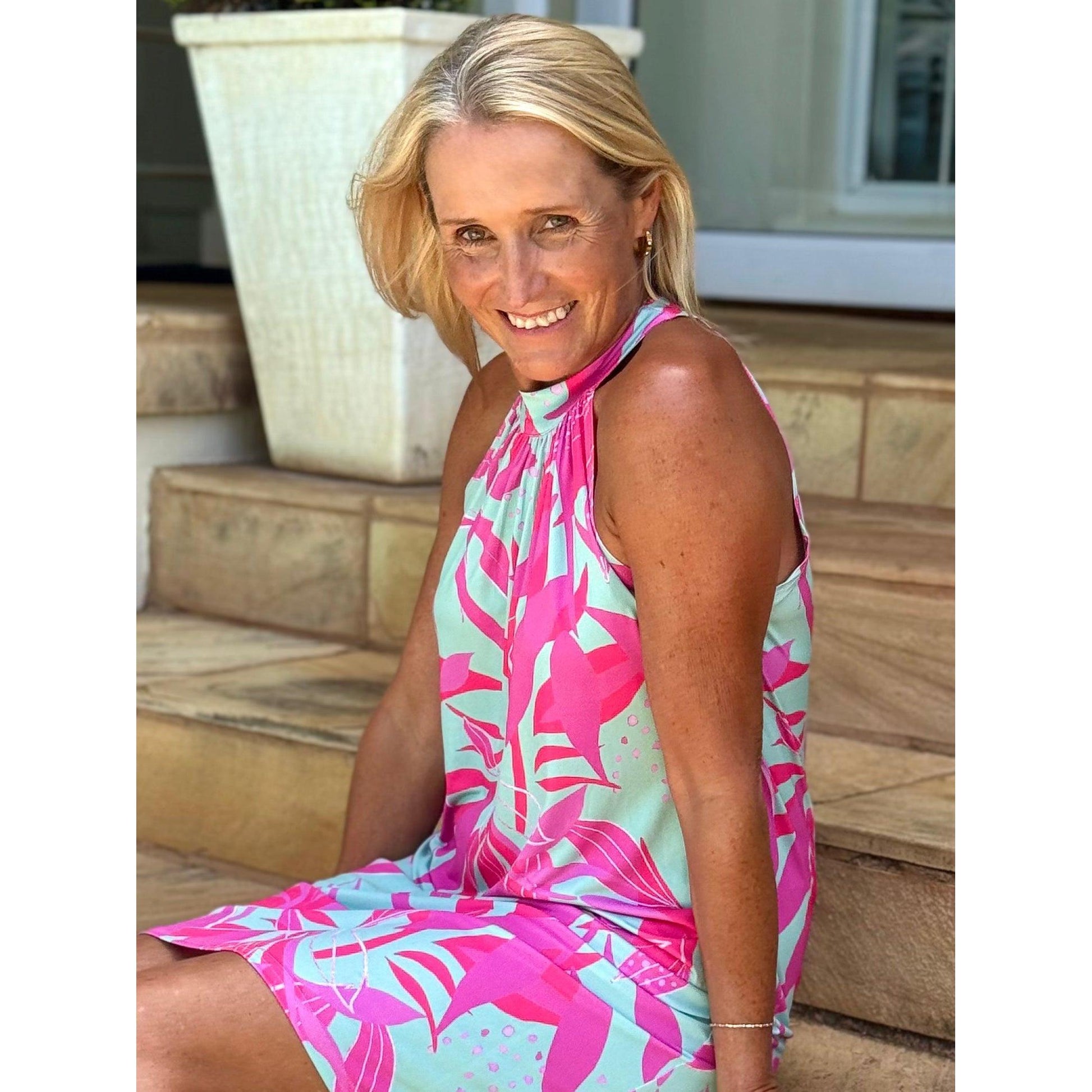 SHONEL Short Dress-DRESS-Wendy Bashford Designs