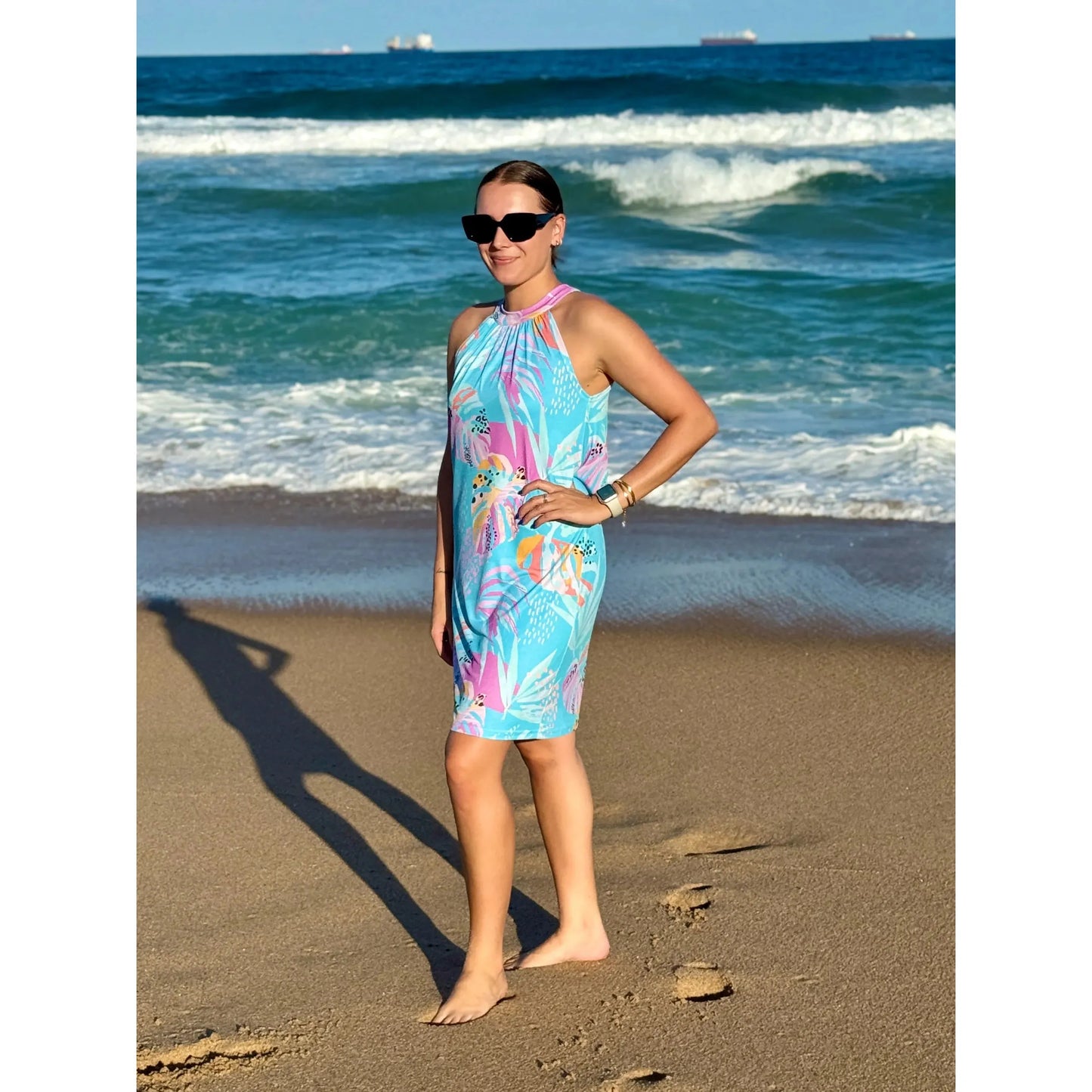 SHONEL Short Dress-DRESS-Wendy Bashford Designs