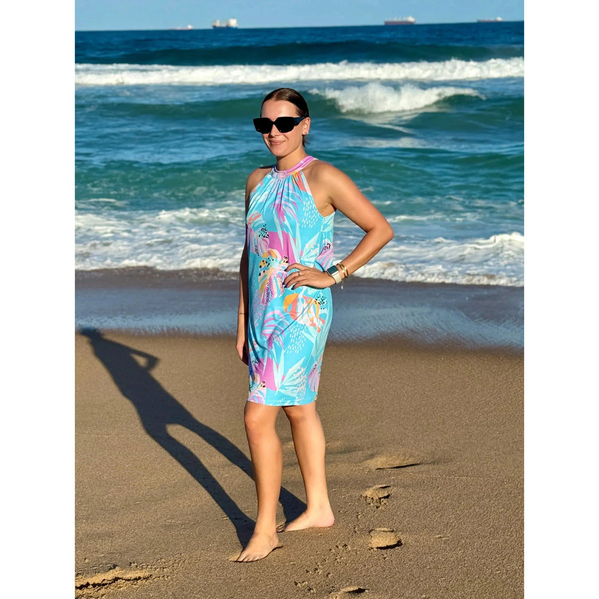 SHONEL Short Dress-DRESS-Wendy Bashford Designs