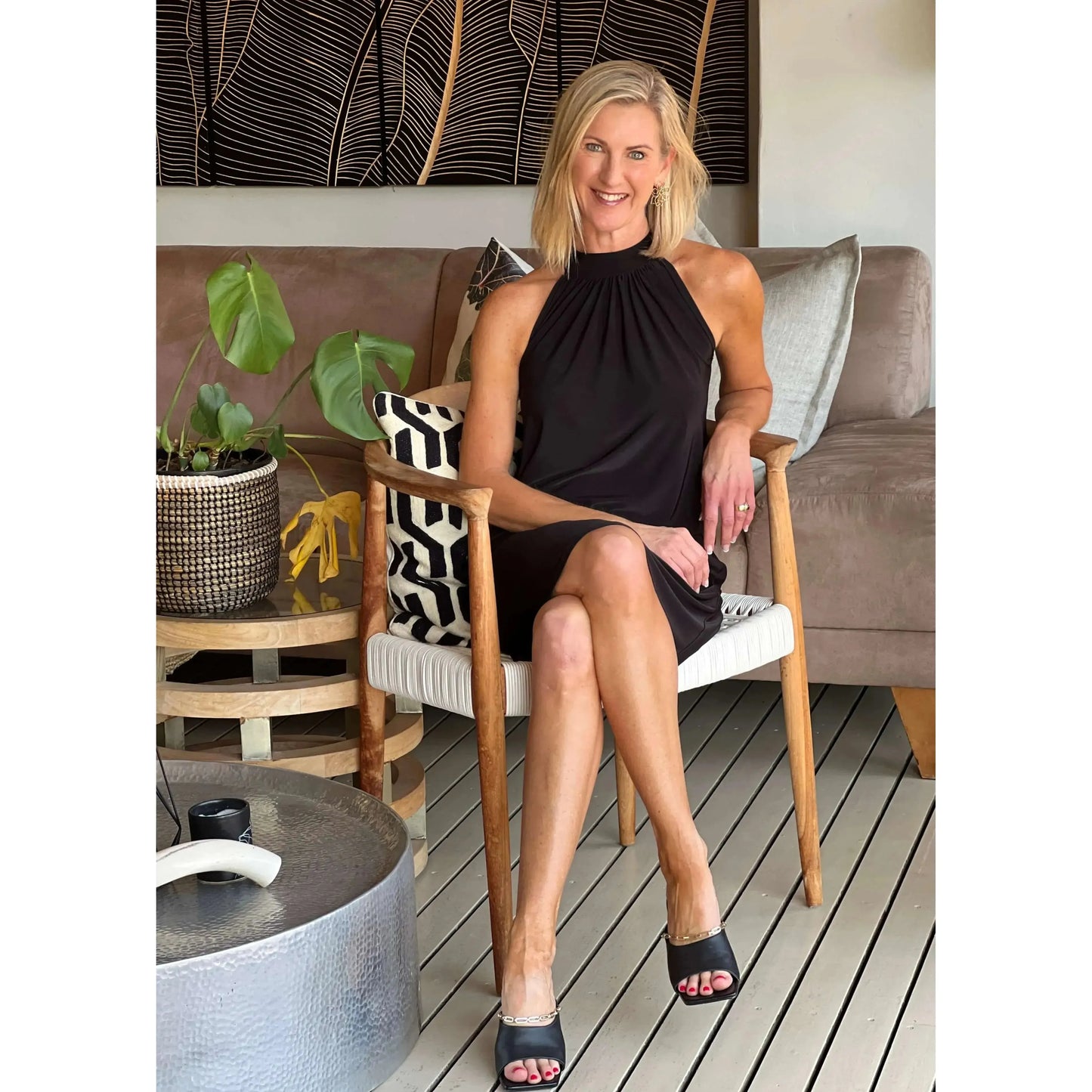 SHONEL Short Dress-DRESS-Wendy Bashford Designs