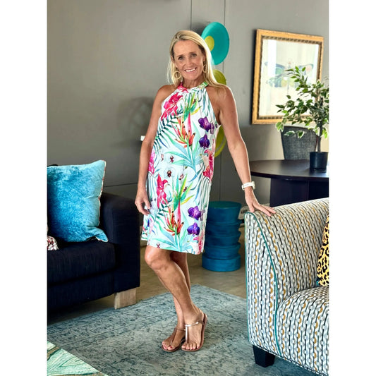 SHONEL Short Dress-DRESS-Wendy Bashford Designs