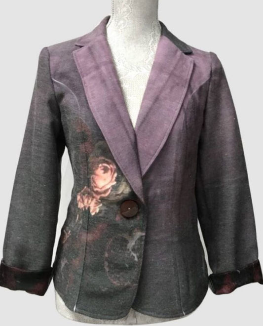 Pomegranate rose jacket