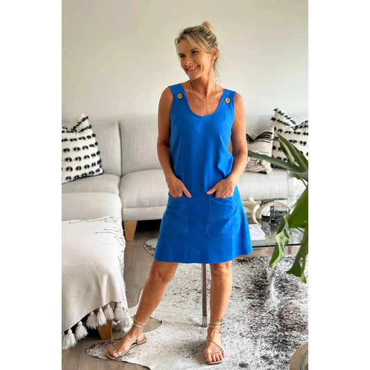 LEXI Short Dress-DRESS-Wendy Bashford Designs
